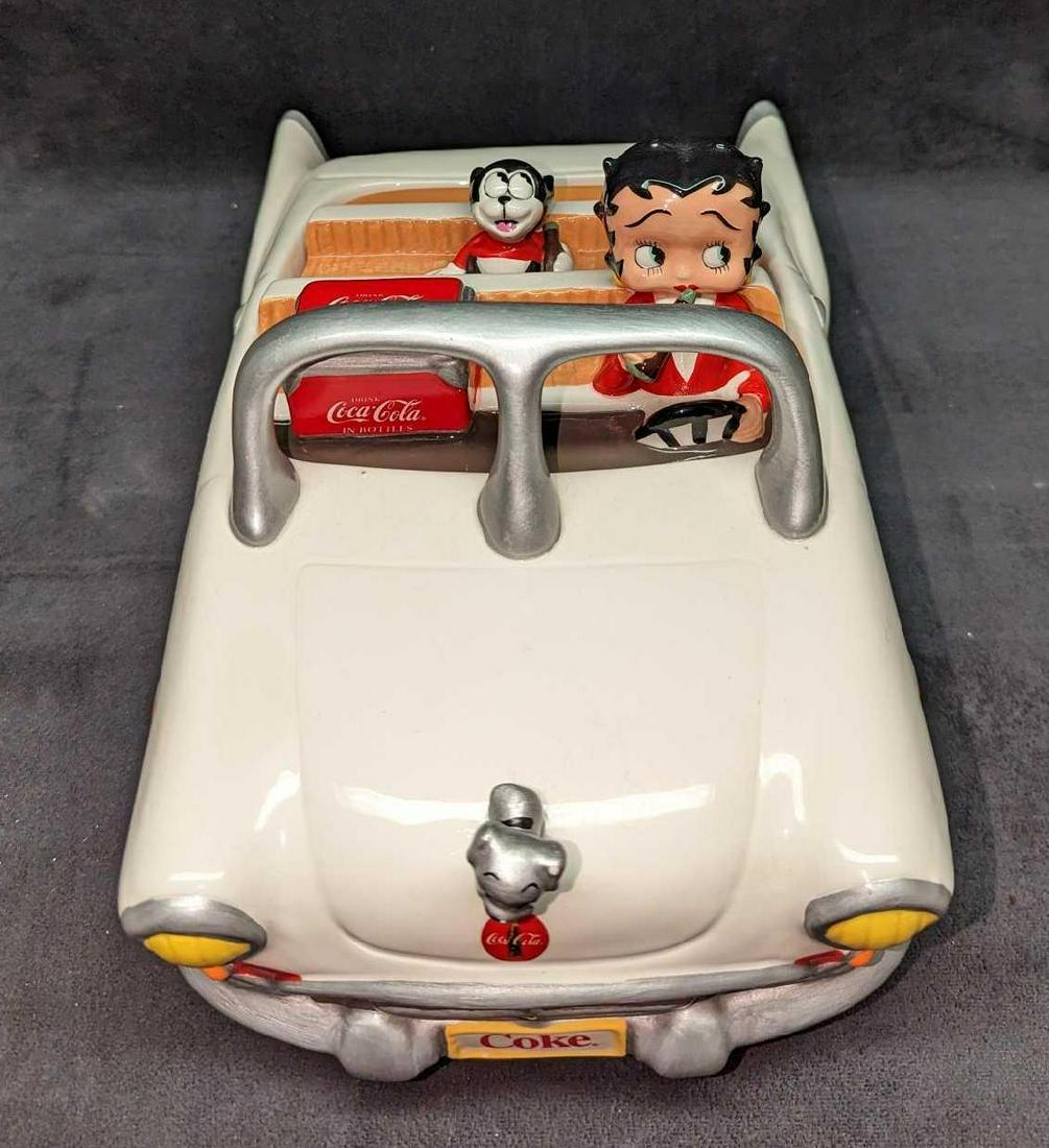 Limited Edition Betty Boop Coca Cola Car Cookie Jar (1 of 10)