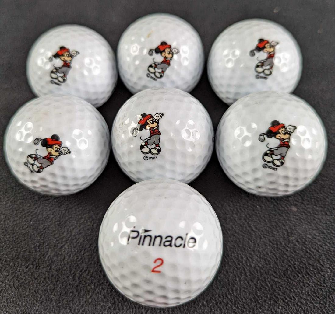 7 Disney Mickey Mouse Pinnacle Golf Balls (1 of 5)