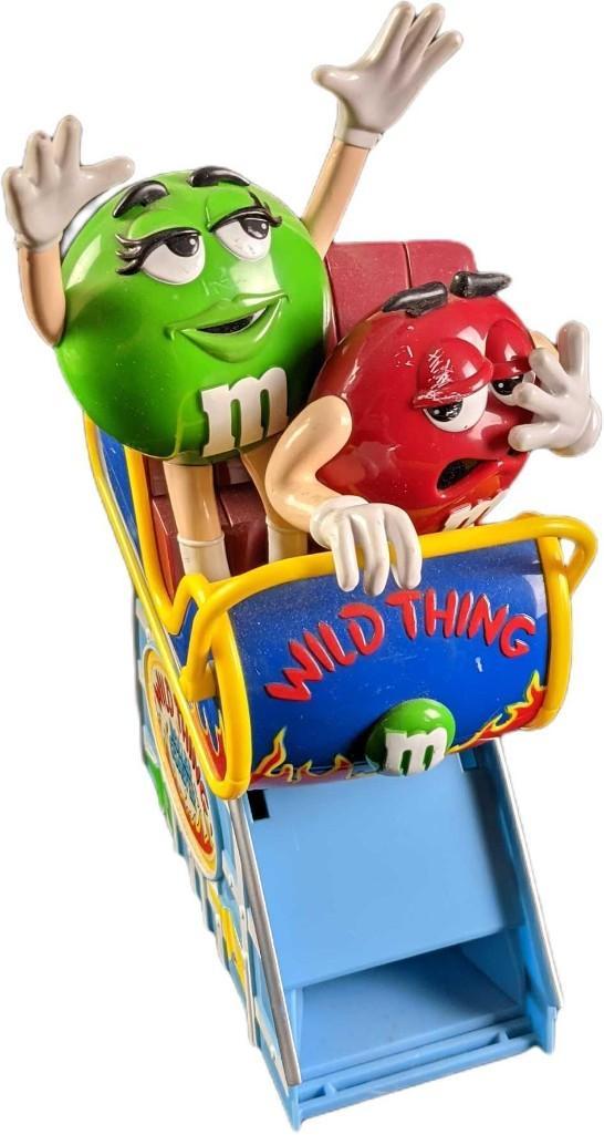 Collectible M&M "Wild Thing" Roller Coaster Candy Dispenser (1 of 6)