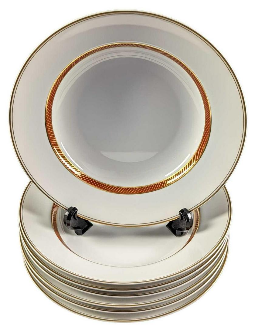7 Retired Bordure Rouge By Fitz & Floyd Soup Bowl (1 of 6)