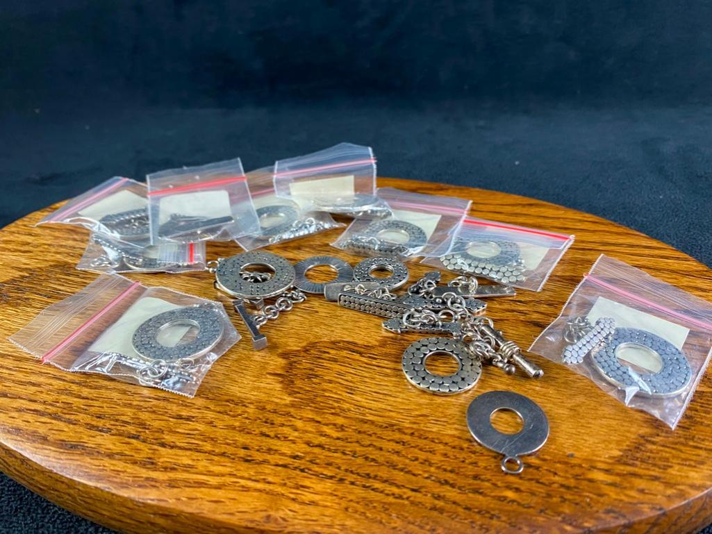 .925 Silver Findings - Loop & Bar Clasps (1 of 2)