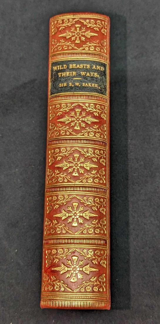 Wild Beasts And Their Ways 1898 Hardcover: Wild Beasts And Their Ways 1898 Hardcover. This was written by Sir Samuel W. Baker and was published by Mamillan And Co Limited n 1898. Second One Volume Complete Edition. This hardcover is approx 5 1