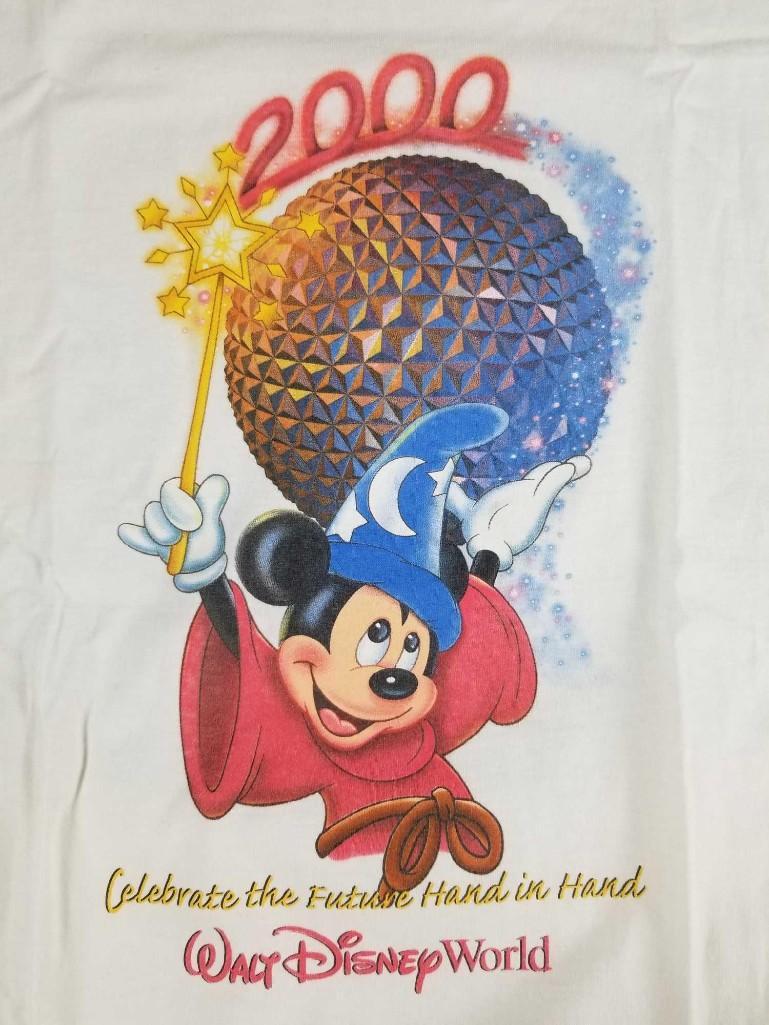 Disney Epcot Sorcerer Mickey Mouse Unisex Large Shirt (1 of 7)