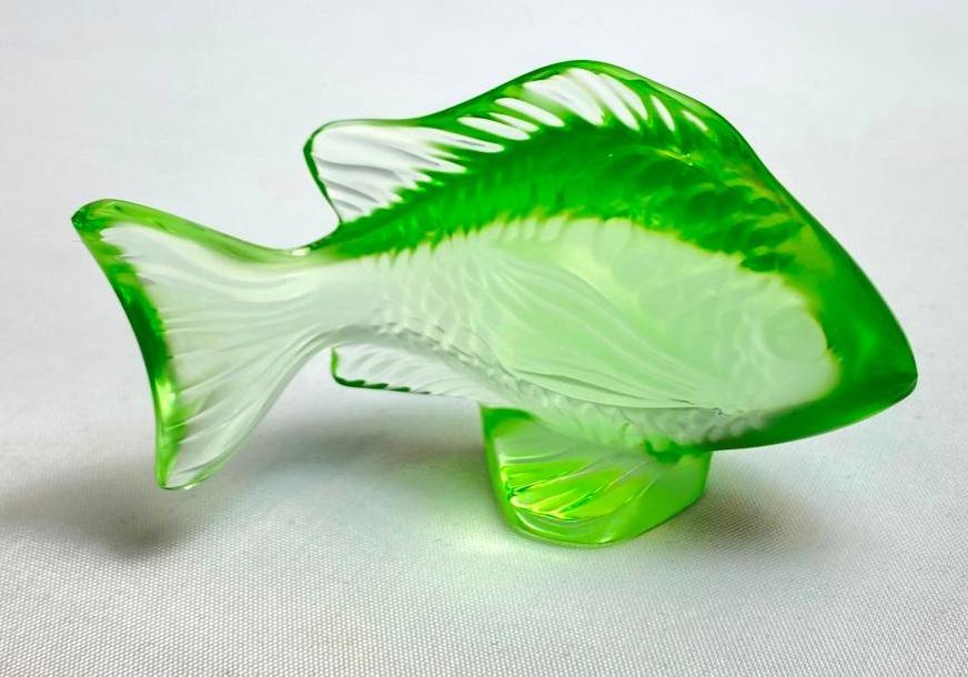 Lalique Damsel Fish Green (1 of 4)