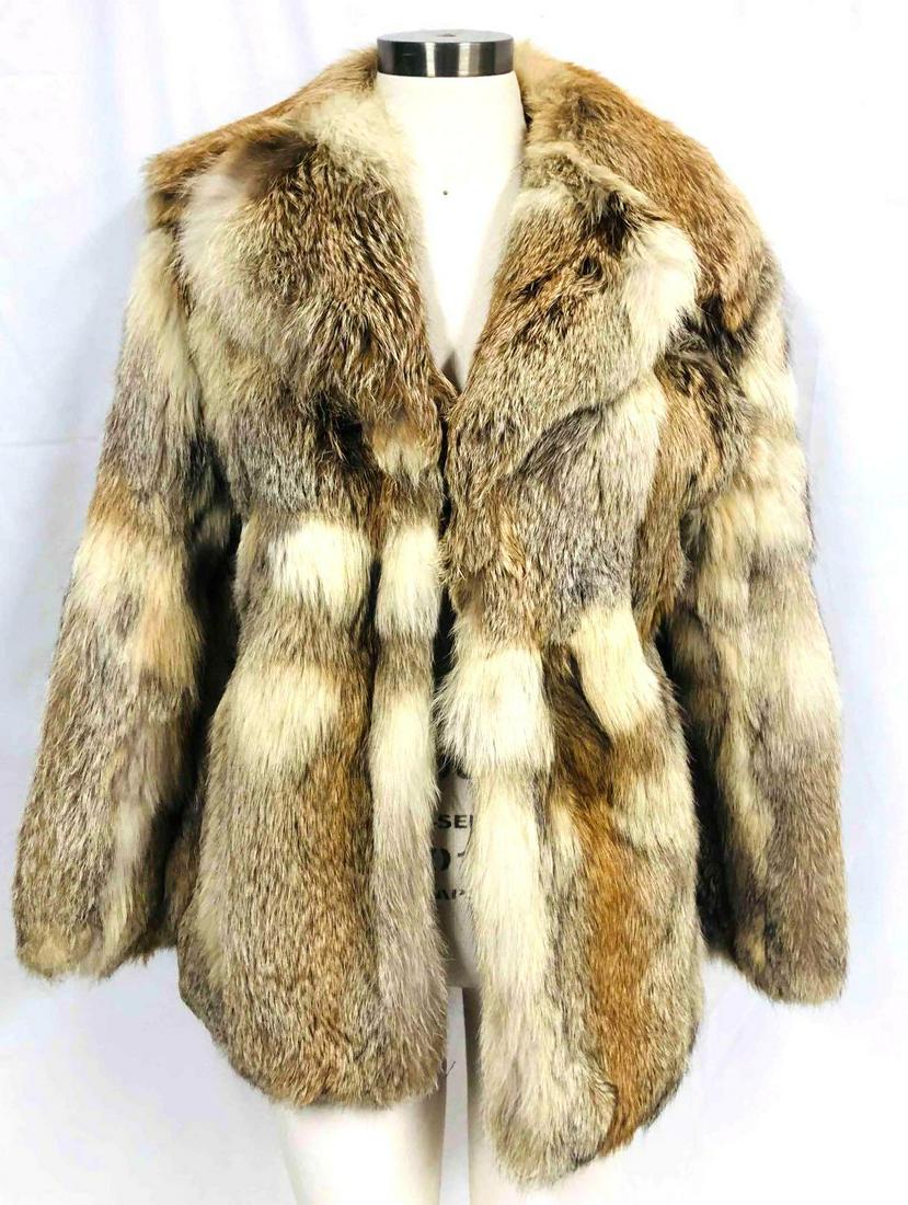 Mid Length Fox Fur Coat (1 of 15)