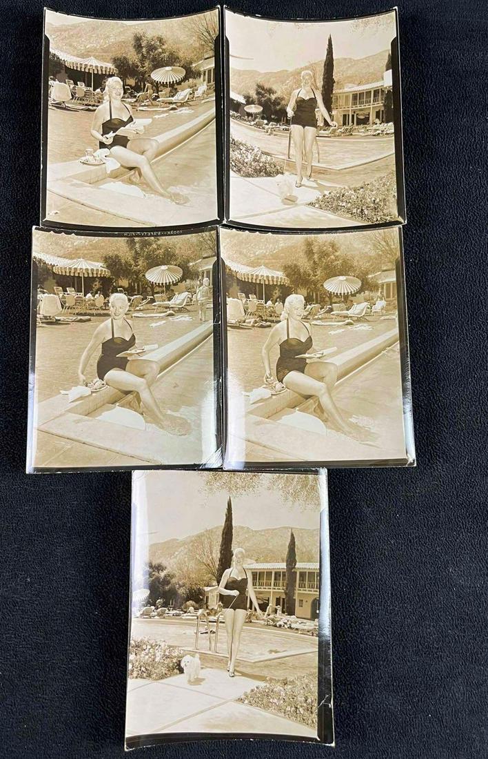 5 Vintage Black & White Photos of Dagmar Swimsuit: 5 Vintage Black & White Photos of Dagmar Swimsuit There are 5 "candid" images of Virginia Ruth "Jennie" Lewis (November 29, 1921 â€“ October 9, 2001), known professionally as