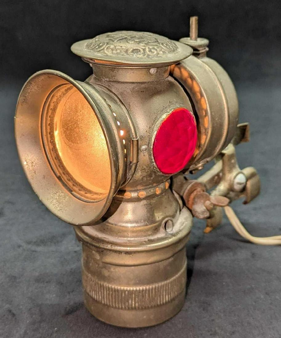 Converted Vintage Bicycle Lamp (1 of 11)