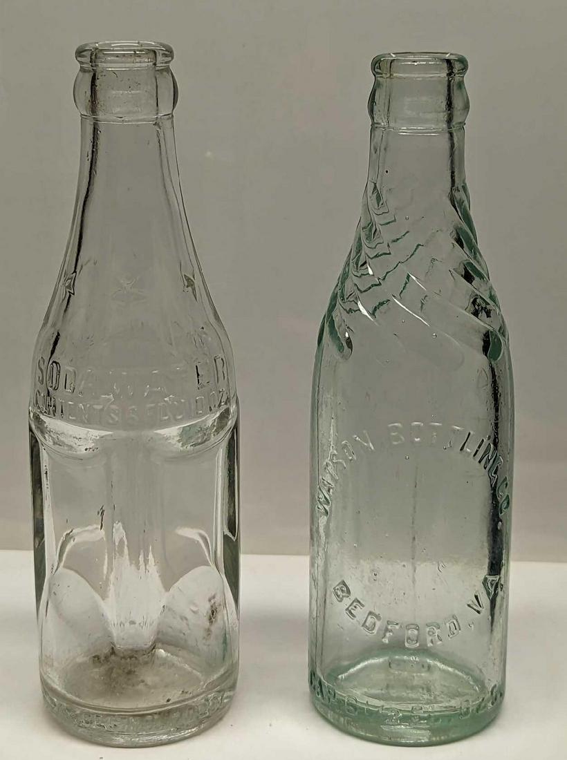 Vintage Coca Cola Soda Water & Watson Bottling Company Glass Bottles: Vintage Coca Cola Soda Water & Watson Bottling Company Glass Bottles. This lot includes: (1) Vintage Watson Bottling Company Glass Bottle. This was from Bedford, VA. The bottle is approx 2 1/2