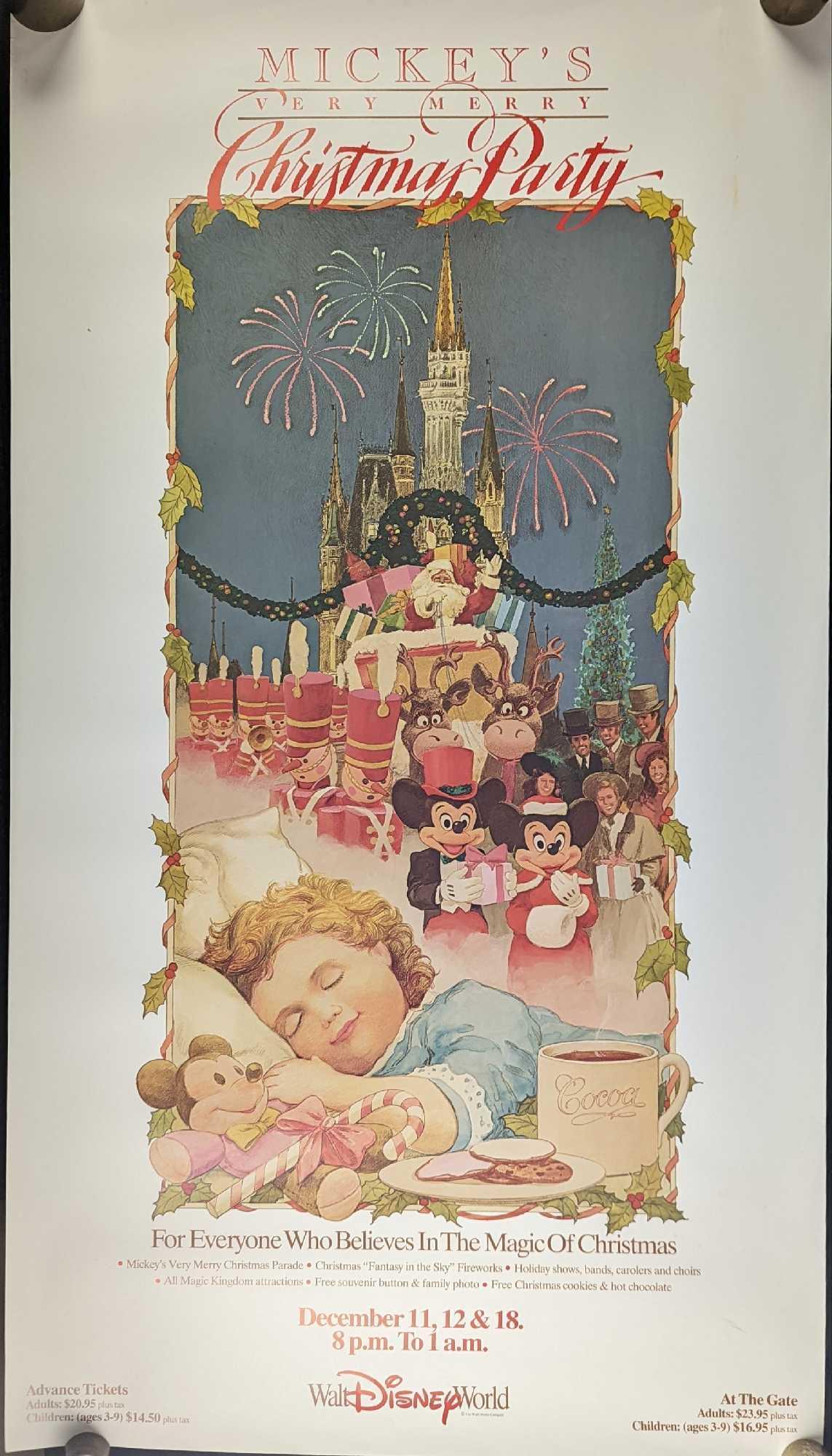 Disney Mickey's Very Merry Christmas Party Poster (1 of 7)