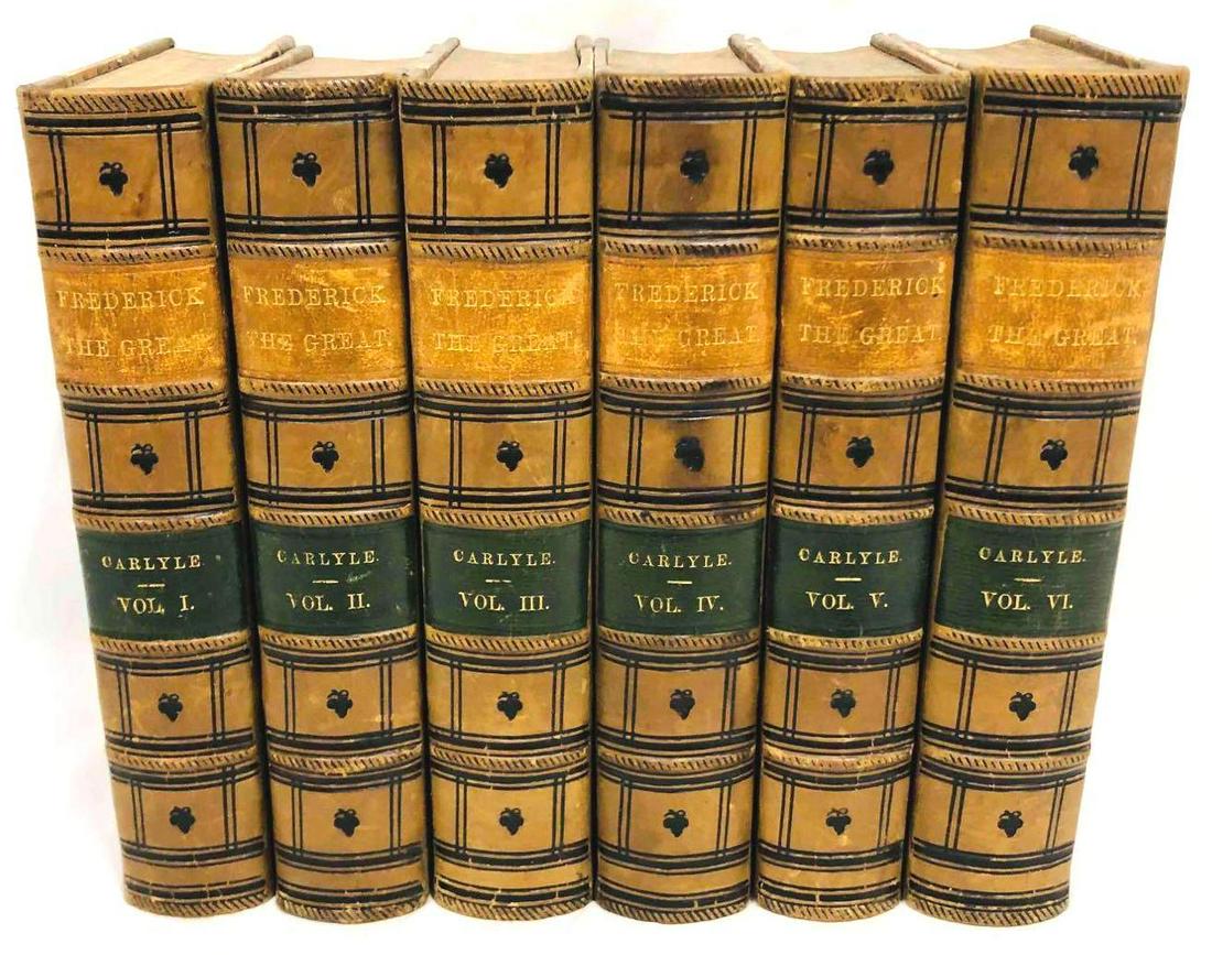 History Of Frederick The Second Called Frederick The Great By Thomas Carlyle Vol.1-6 Published 1866 (1 of 19)