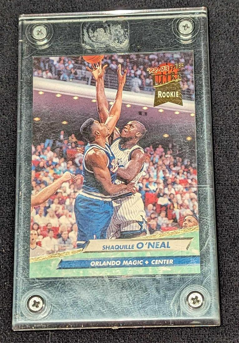 Shaquille O'Neal 1992-93 Fleer Ultra Rookie Card (1 of 4)