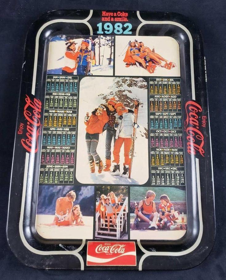 1982 Coca Cola Commemorative Tray (1 of 5)