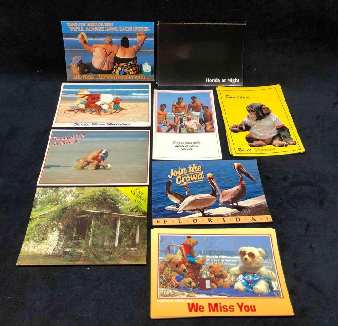 Over 50 Florida Mickey & Mini/Humorous Postcards (1 of 9)