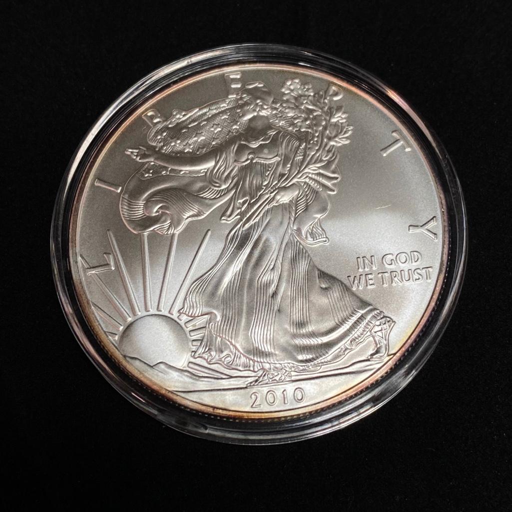 .999 Fine Silver US Mint American Silver Eagle (1 of 2)