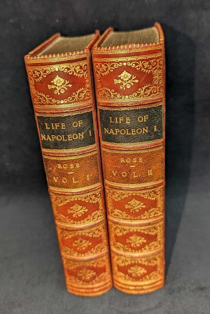 Volume 1 & 2 The Life Of Napoleon By John Holland Rose HC (1 of 9)