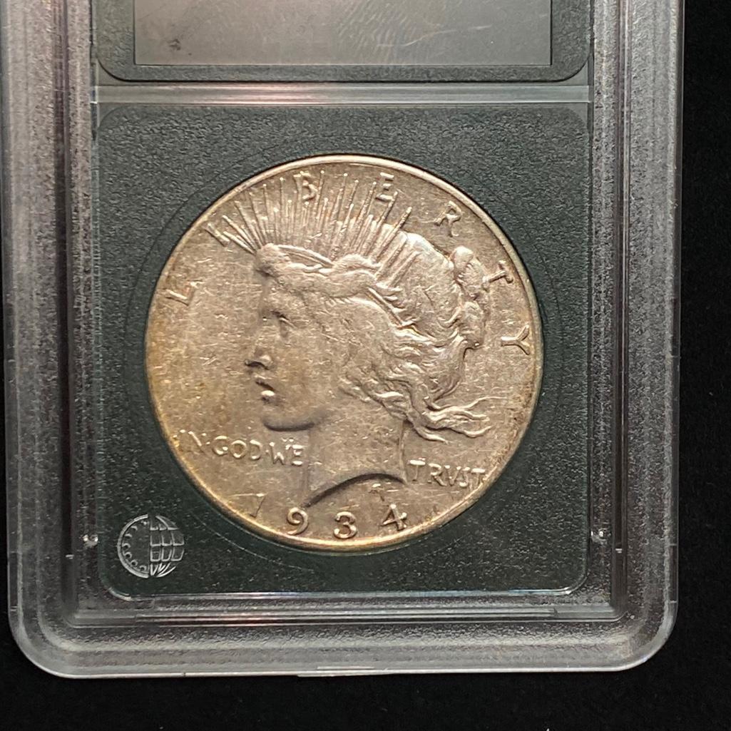 1934 S Silver Peace Dollar XF (1 of 2)