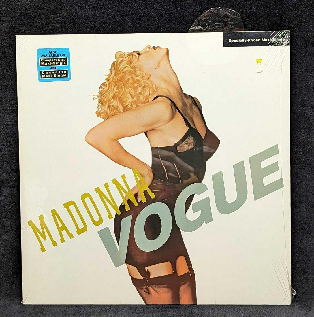 Sealed Madonna Vogue LP Maxi Single With Stickers (1 of 3)