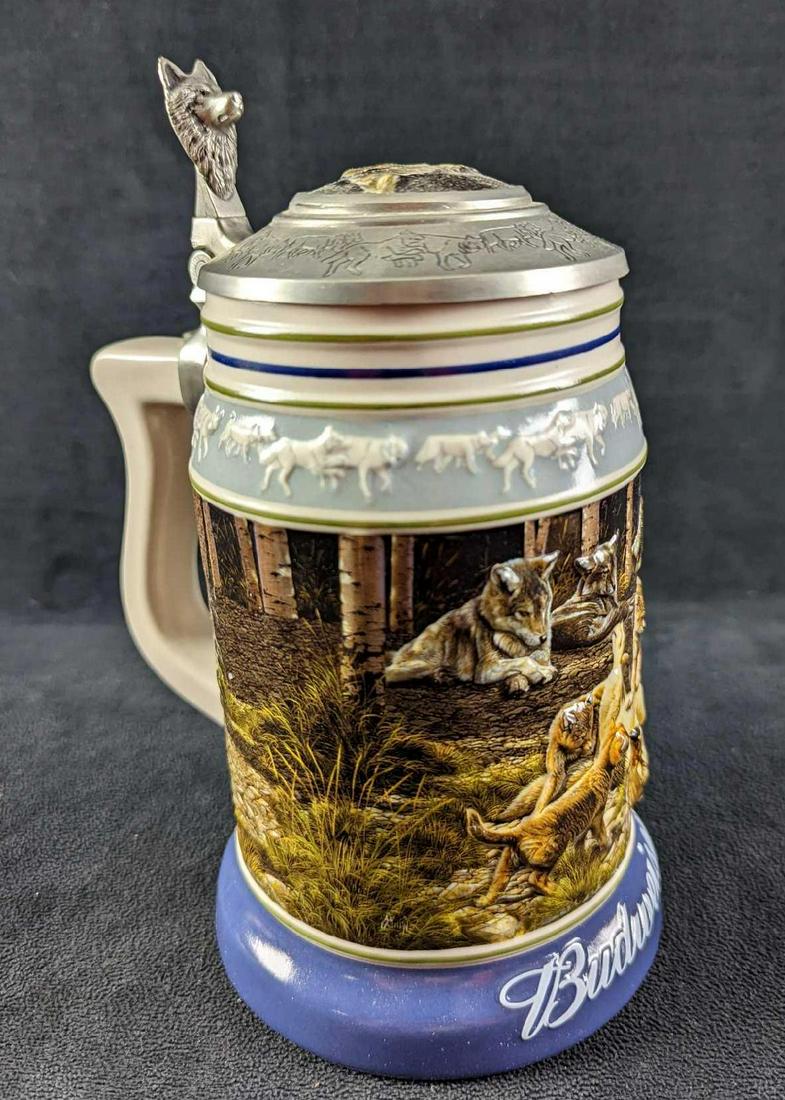 Anheuser Busch Wolf Pack Series Generations Stein (1 of 11)