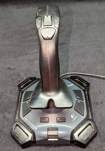 Logitech Attack 3 Eight Button Usb Joystick