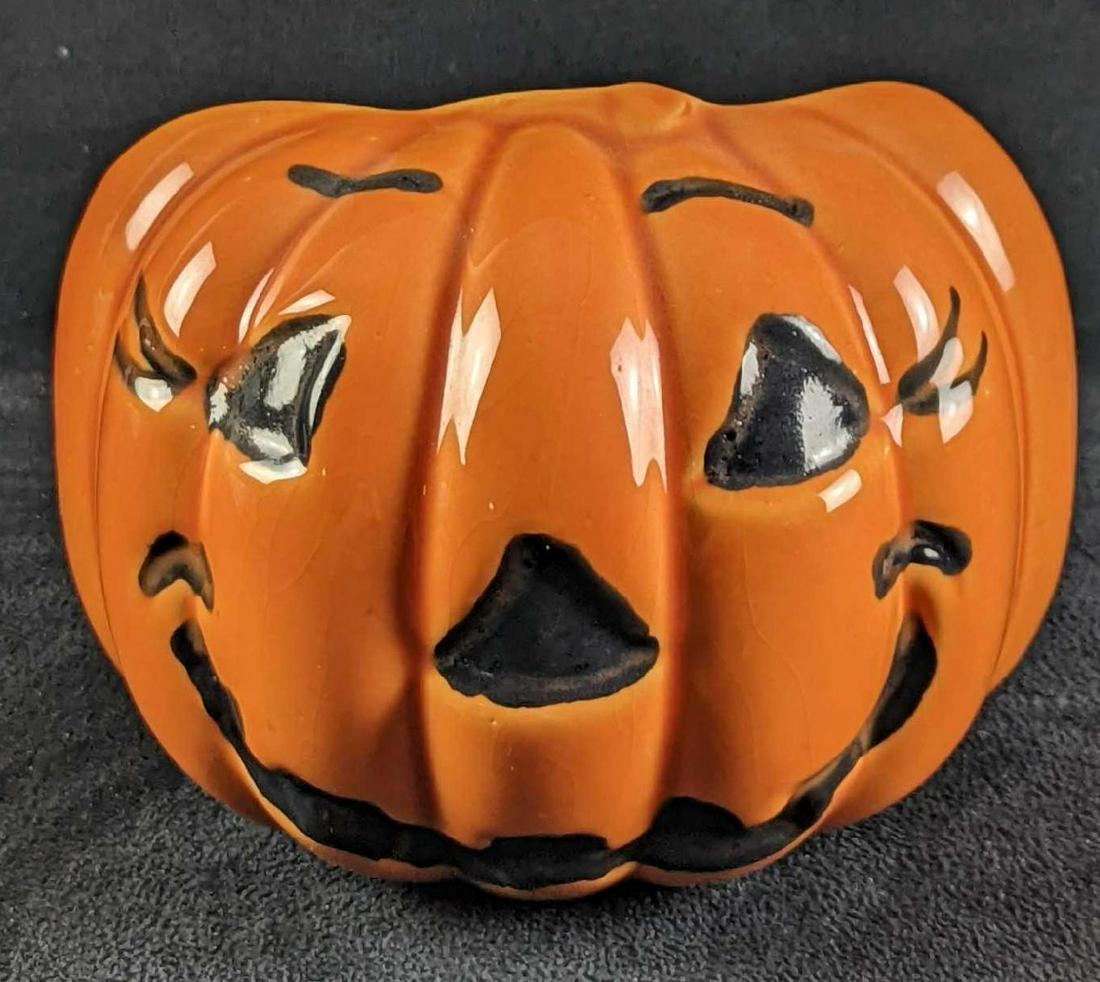 Vintage Haeger Pottery Pumpkin Planter (1 of 6)