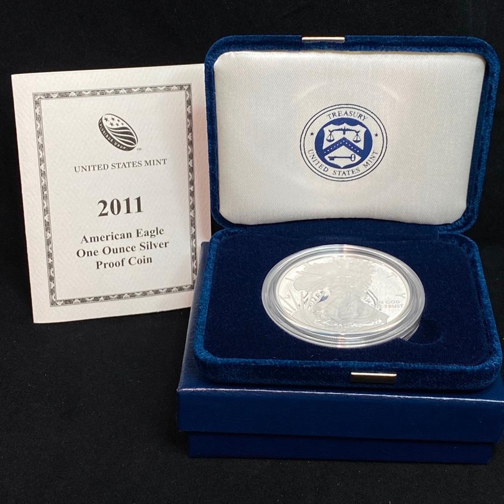 2011 West Point Silver Eagle Proof, Box & Papers (1 of 3)