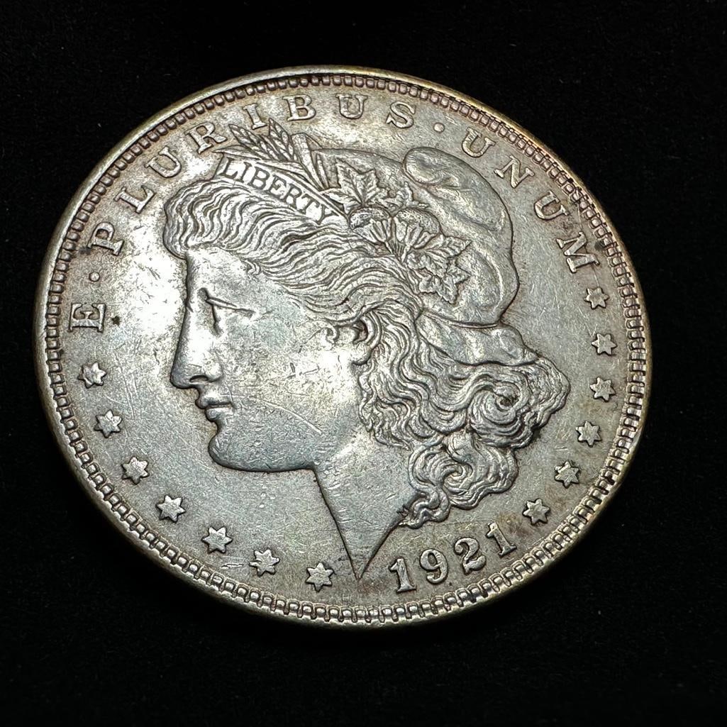1921 D Morgan Silver Dollar: These coins have been tested and researched to the best of our ability prior to listing. Please view photos, as they are a part of the condition. DETAILS: Metal - .900 Silver Tested - Yes Size - 1.5&