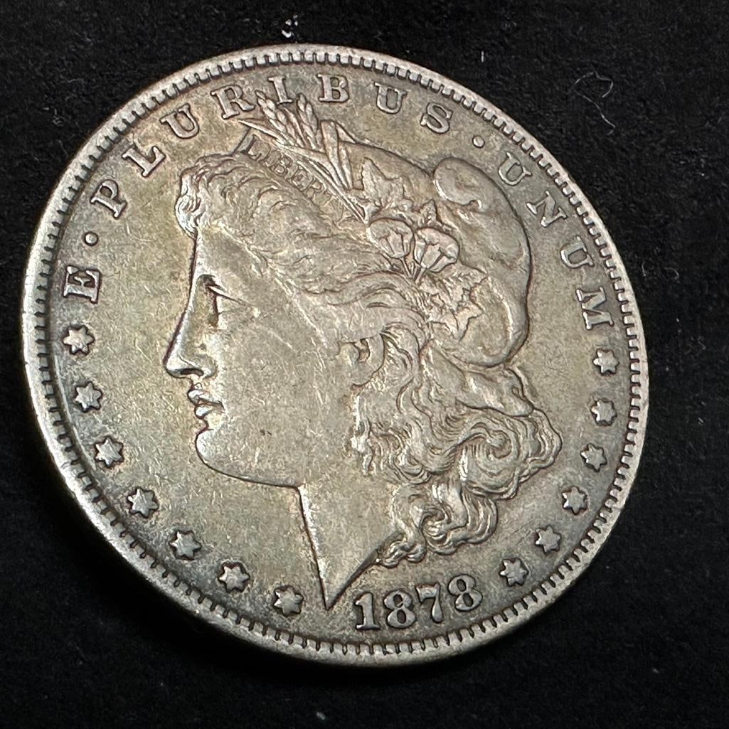 1878 P Morgan Silver Dollar (1 of 2)