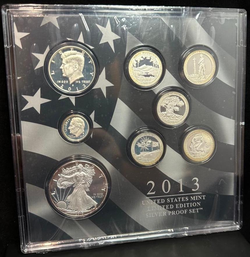 2013 S & W US Mint Silver Proof Set (1 of 4)