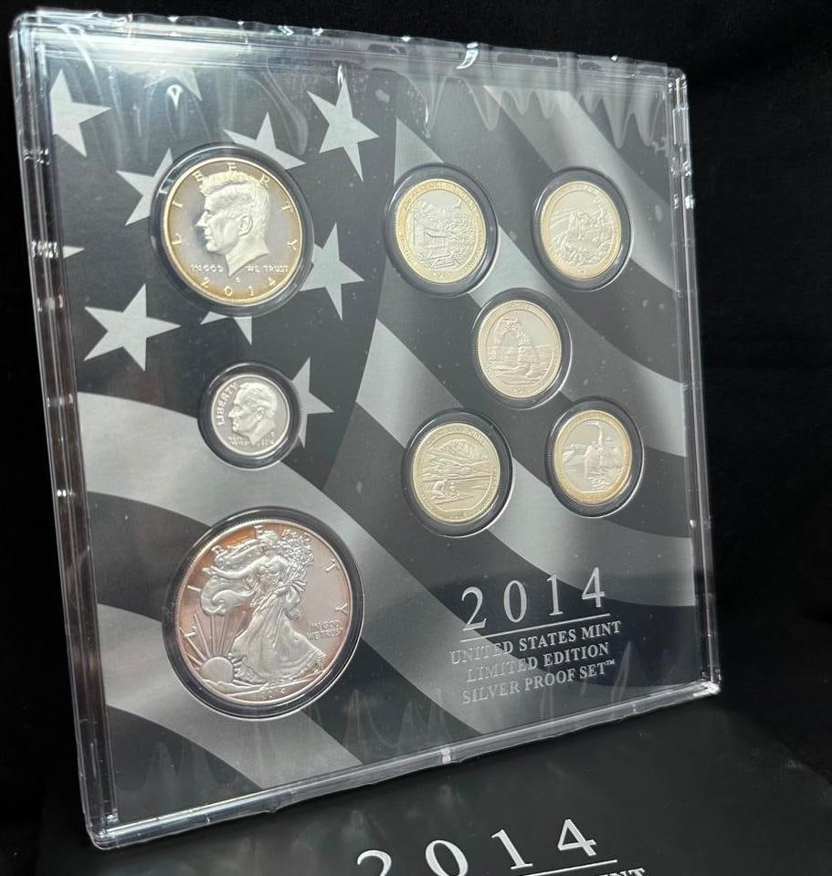 2014 S & W US Mint Silver Proof Set (1 of 4)