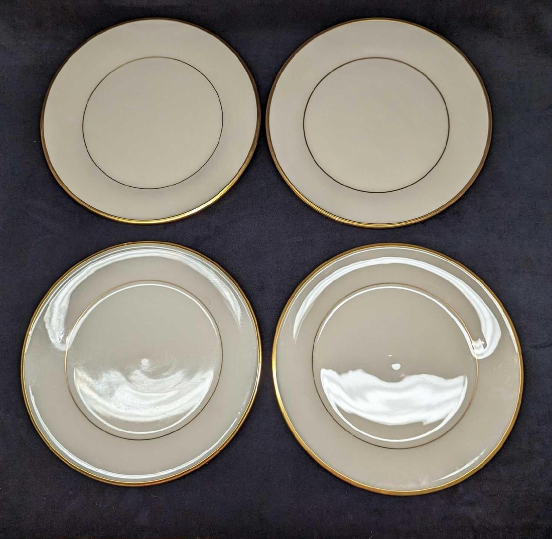 4 Eternal By Lenox Fine China Dinner Plates 24K Gold (1 of 7)