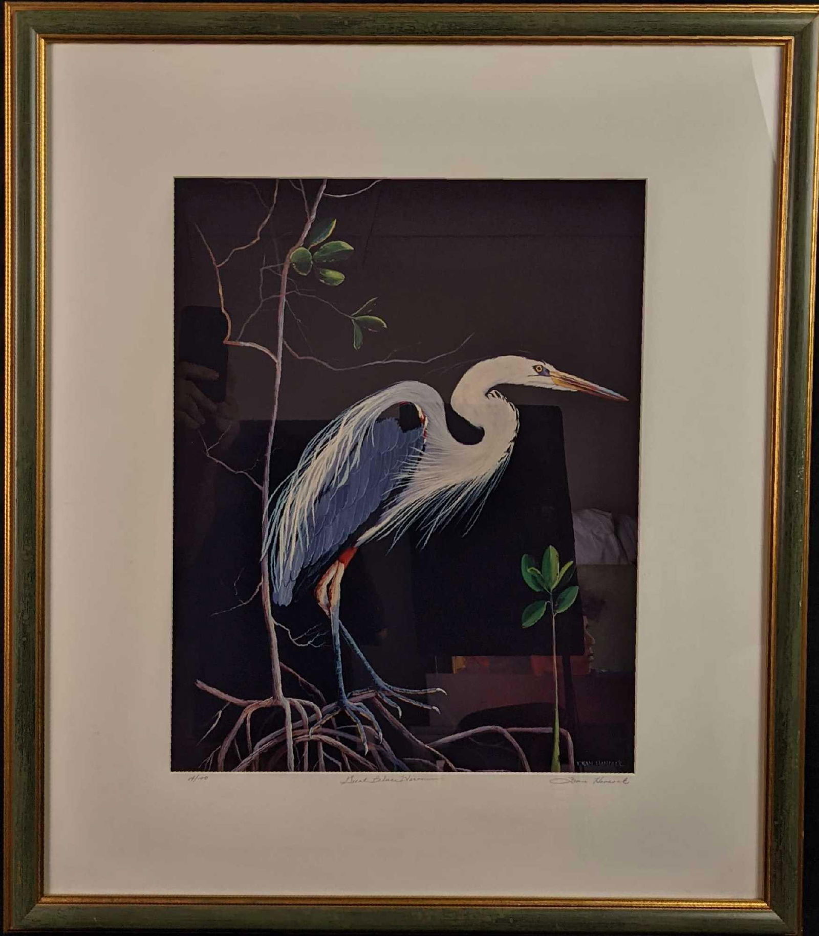 Fran Hancock LE Print Great Blue Great Blue Heron RB (1 of 8)