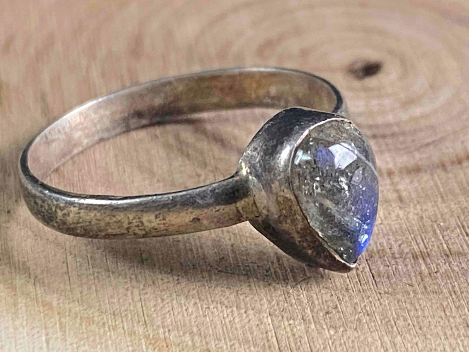 Vintage Sterling Labradorite Ring (1 of 7)