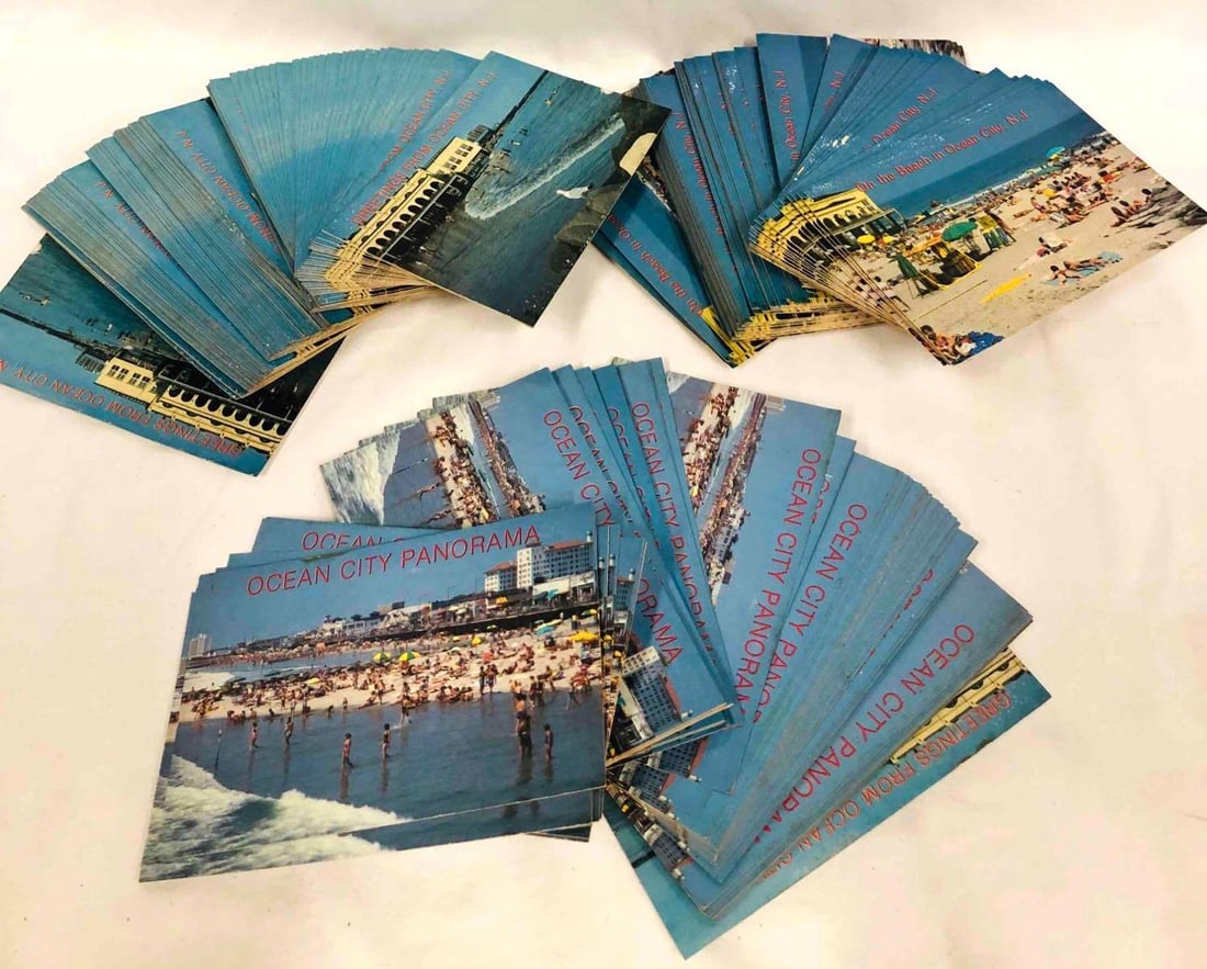 Over 200 Ocean City Beach N.J. Postcards (1 of 6)