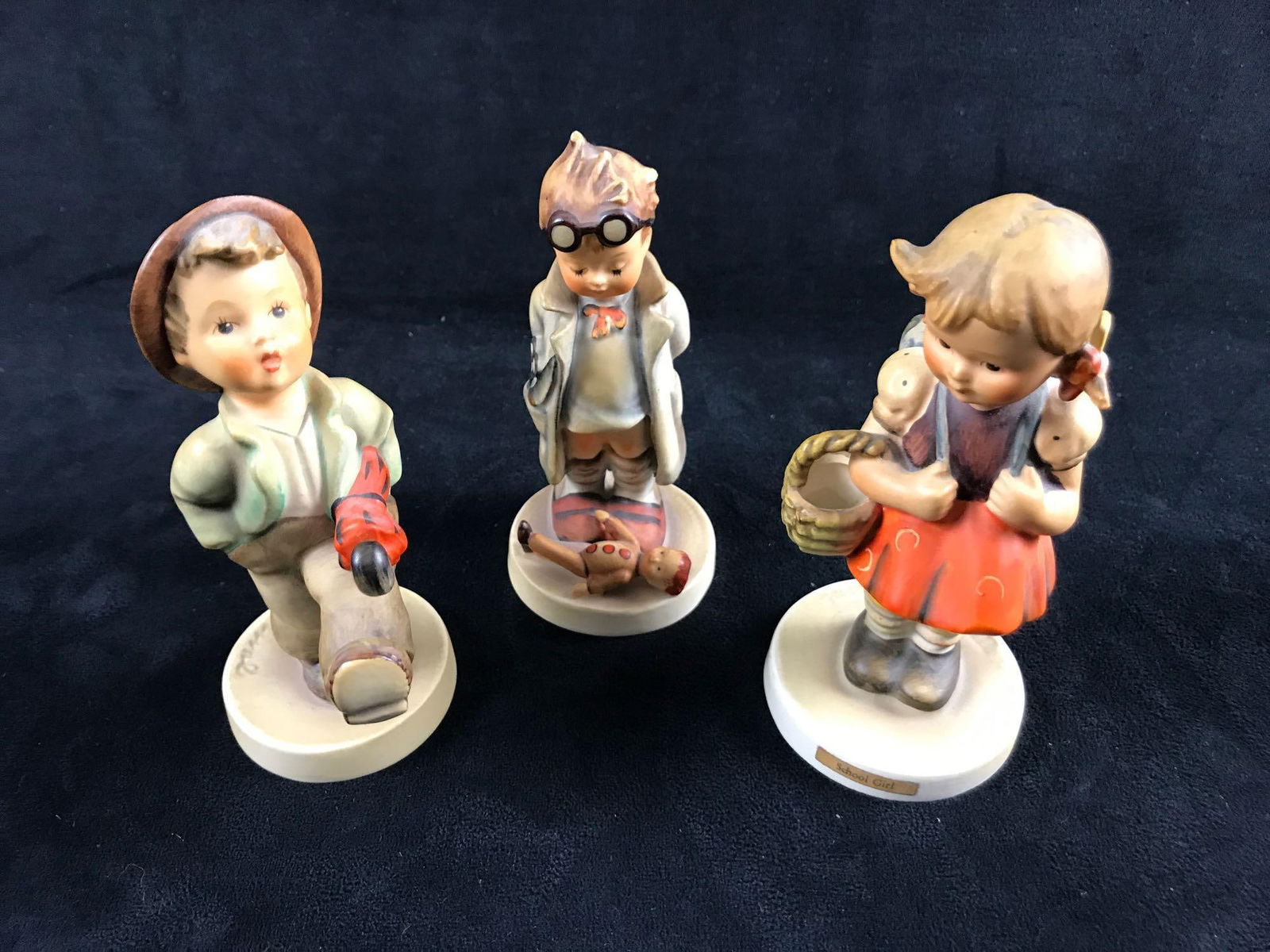 Vintage Hummel Figurines Happy Children Lot Of Three (1 of 3)