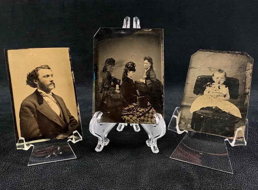 19th Century Tintypes - Lot of 3 (1 of 7)