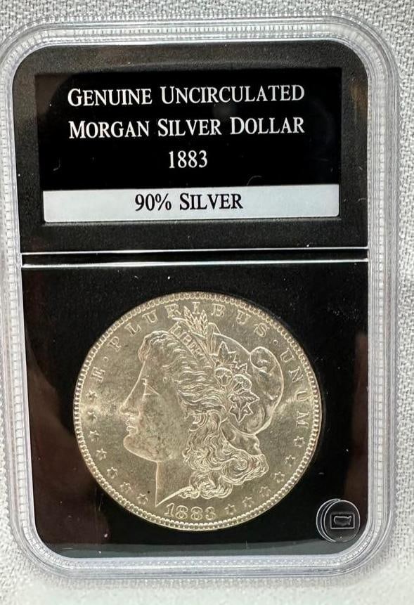 1883 O Morgan Silver Dollar Uncirculated (1 of 2)