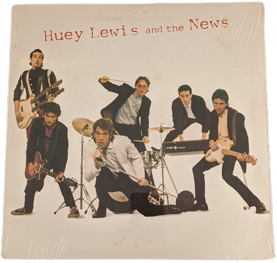 Sealed Huey Lewis And The News Self Titled Debut LP (1 of 2)