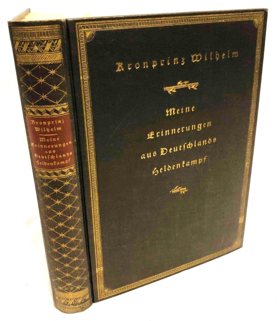 Kronprinz Wilhelm. Meine Erinnerungen aus Deutschlands Heldenkampf (1 of 5)