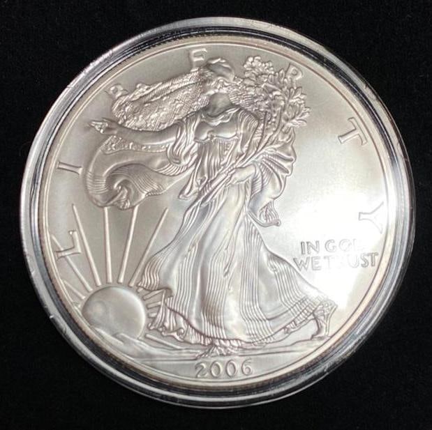 .999 Fine Silver US Mint American Silver Eagle (1 of 2)