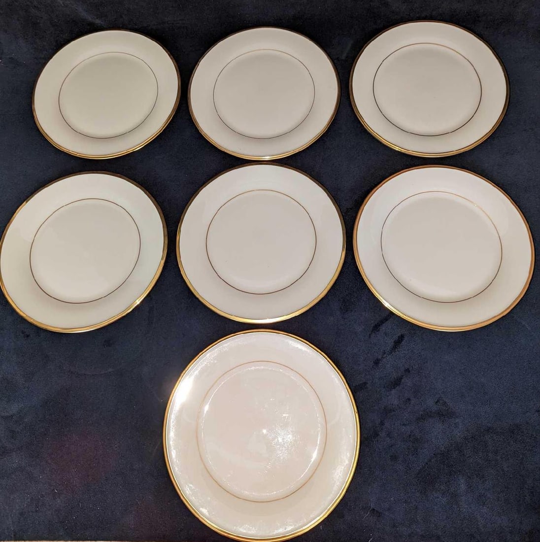 7 Eternal By Lenox Fine China Salad Plates 24K Gold (1 of 10)