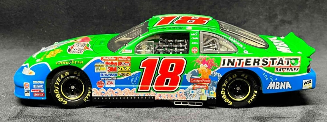 2002 Action Bobby Labonte The Muppet Show 25th Anniversary Die Cast Car (1 of 10)