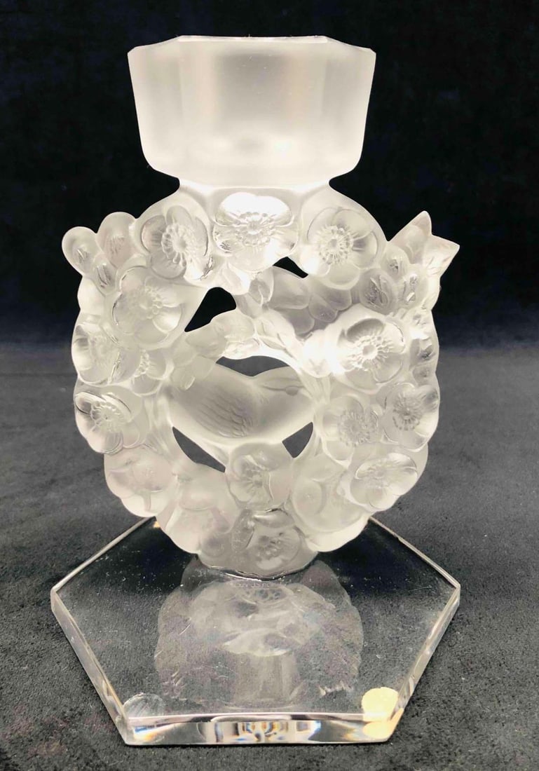 Lalique Signed Bird Candle Stick (1 of 9)