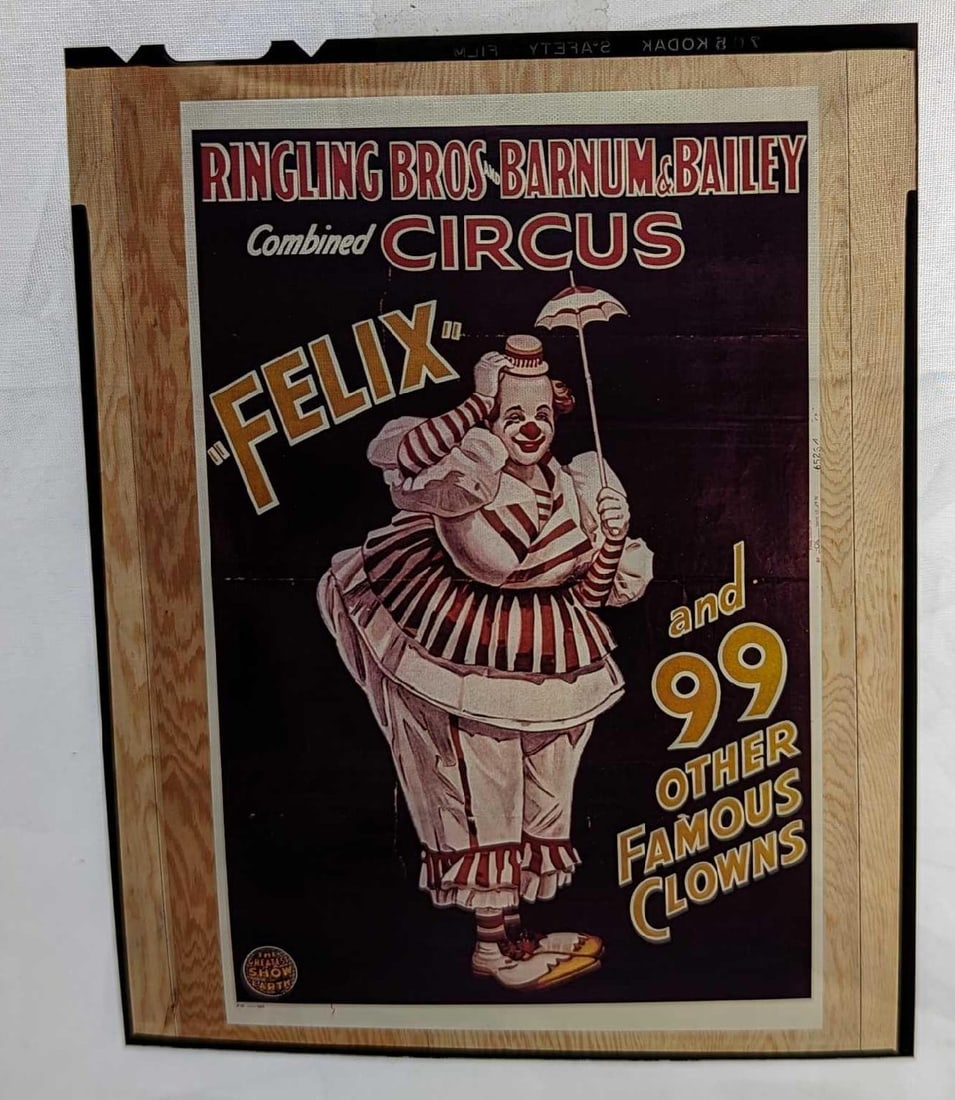 Kodak Transparent 4 X 5 Ringling Bros & Barnum & Bailey (1 of 3)