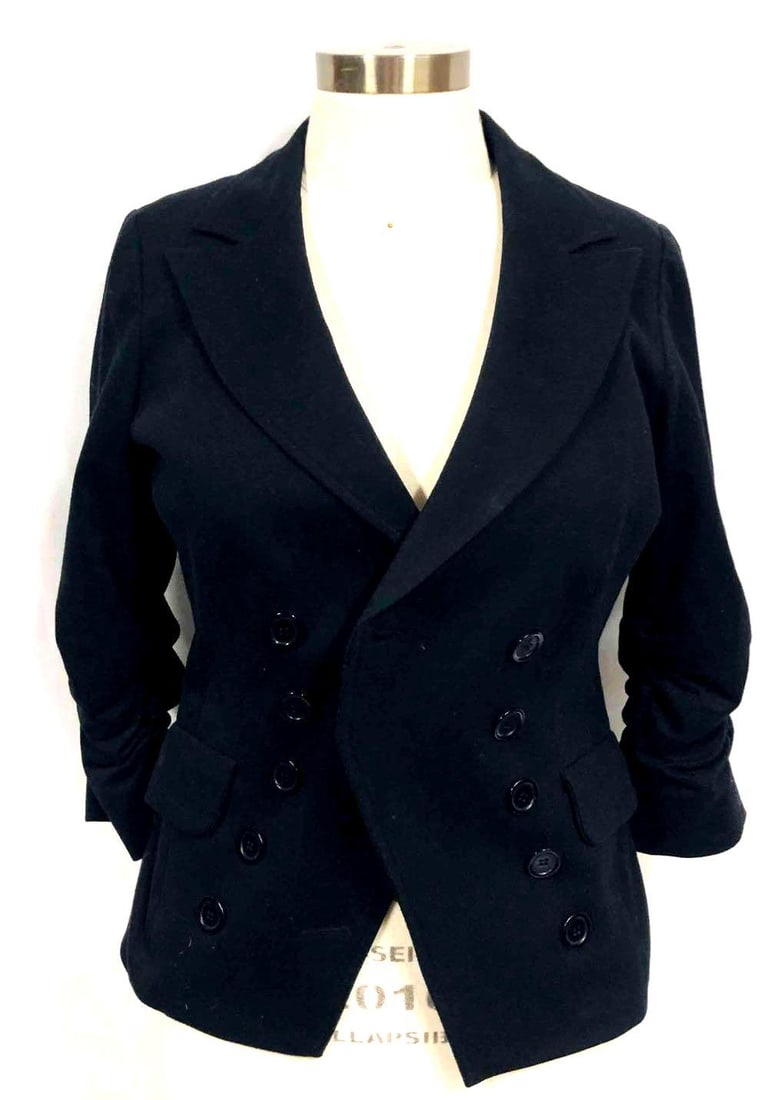 I.N.C International Concepts Medium Black Blazer Style Women's Coat (1 of 8)
