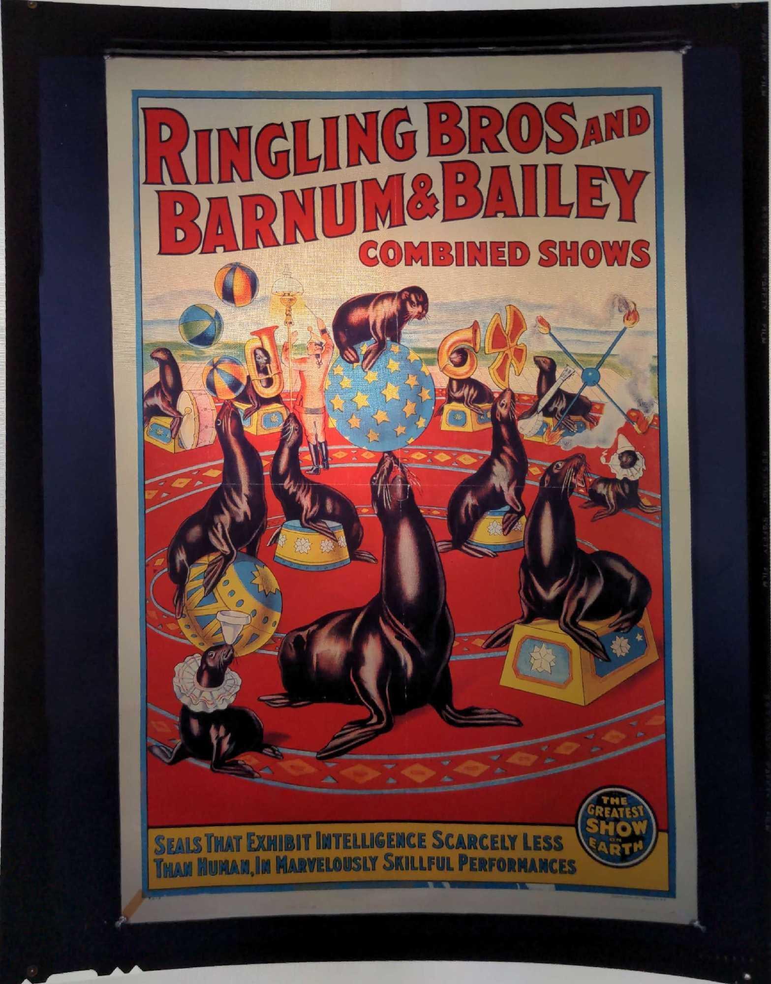 Ringling Brothers Barnum Circus Poster Transparency Seals (1 of 3)
