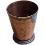 Vintage BATH Innovations Copper Pen Pencil Holder Cup