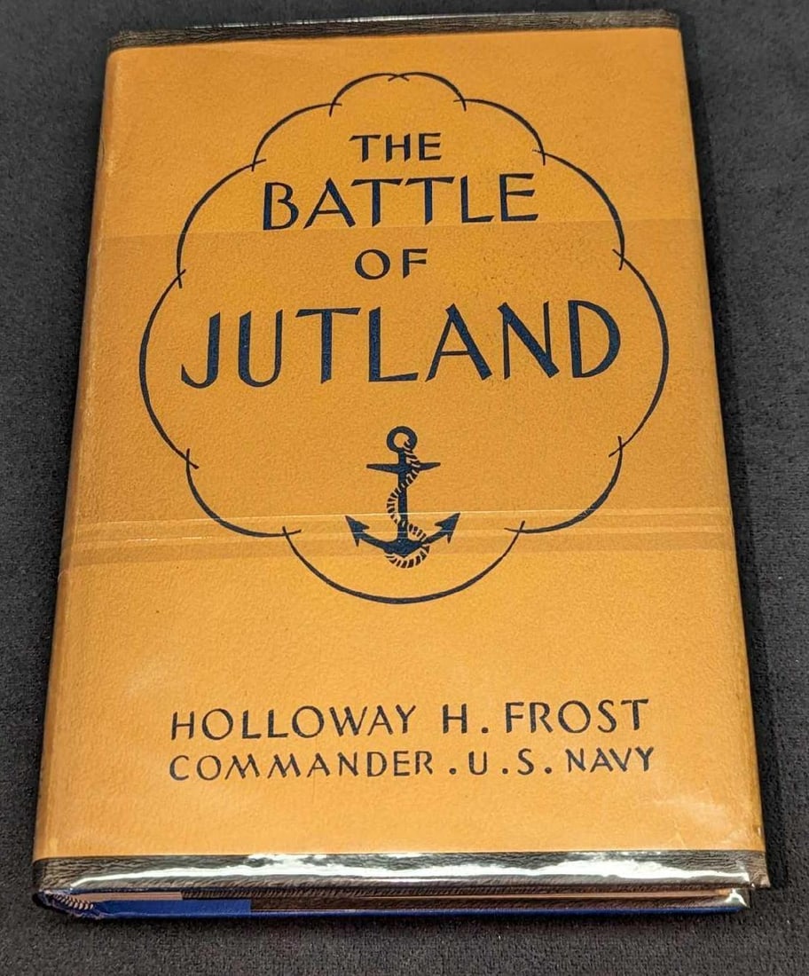 The Battle Of Jutland 1936 Hardcover Book: The Battle Of Jutland 1936 Hardcover Book. By Holloway H Frost and it was published by the United States Naval Institute (Maryland) in 1936. The hardcover book is approx 6 3/8" x 1 1/2" x 9 3/