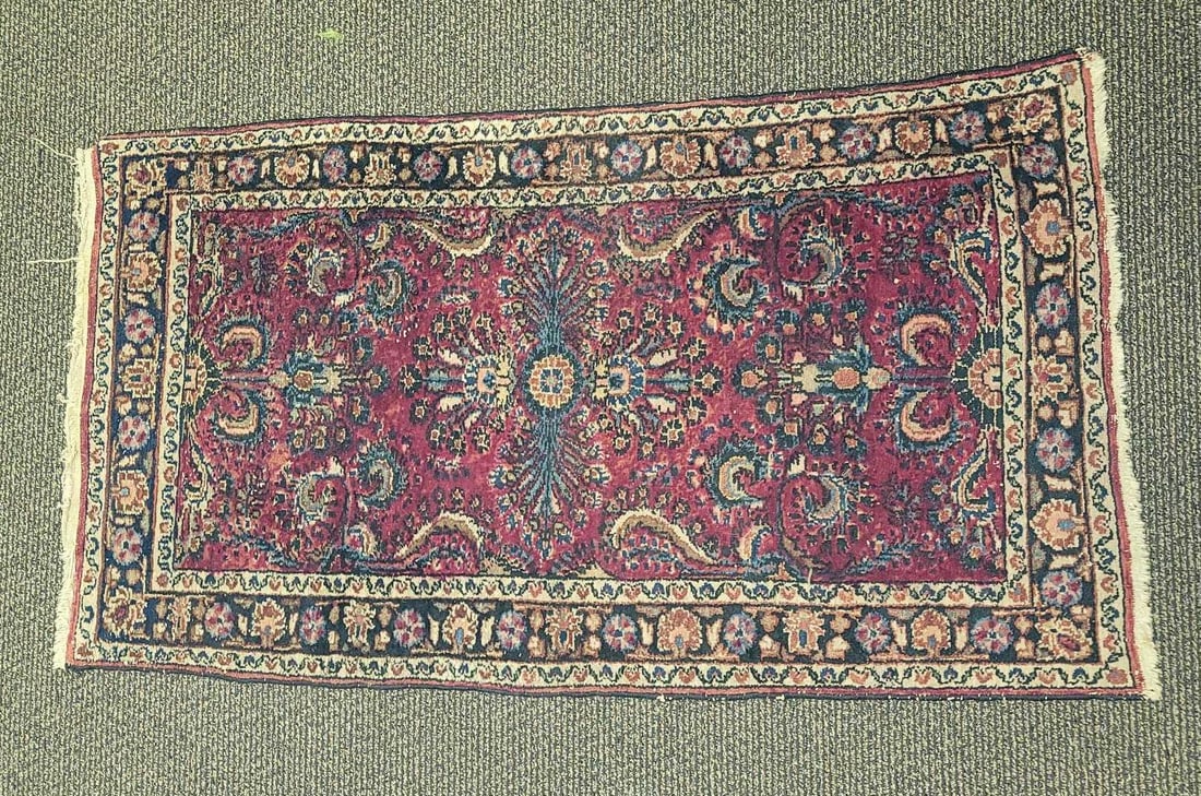 Persian Throw Rug (1 of 8)