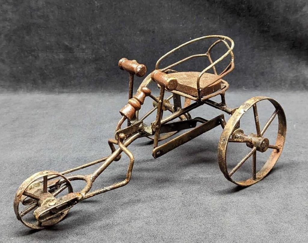 Vintage Metal Pedal Car Toy (1 of 7)