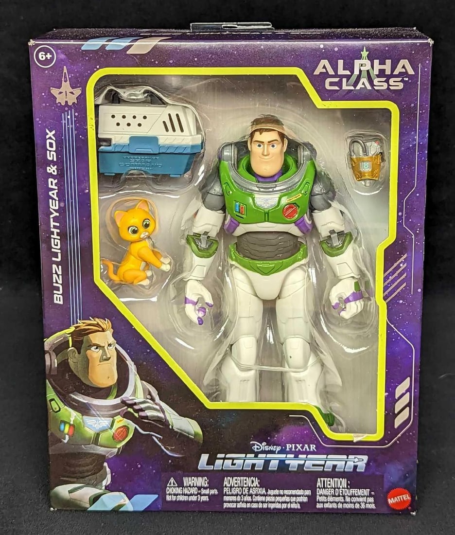 Disney Pixar Lightyear Buzz Lightyear & Sox Figures (1 of 4)